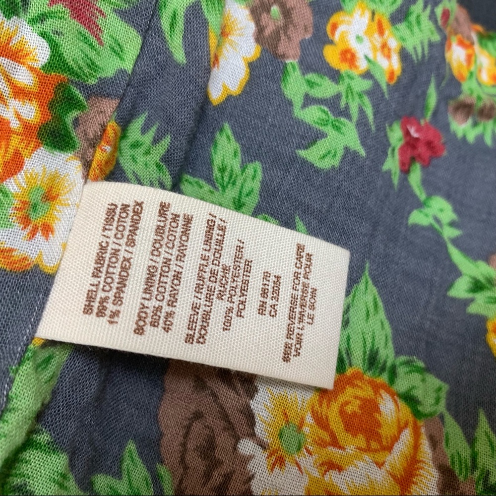 Free People Cropped Ruffle Corset Jacket Size 4 - Picture 8 of 8